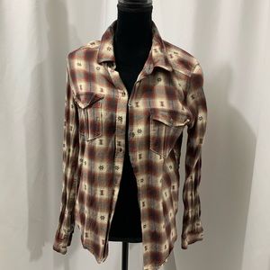 bohemian flannel